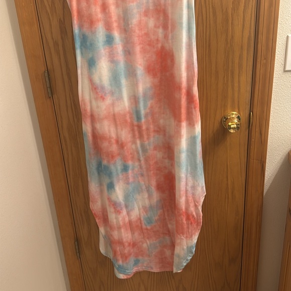 Women’s blue and pink dress size large - Picture 6 of 6